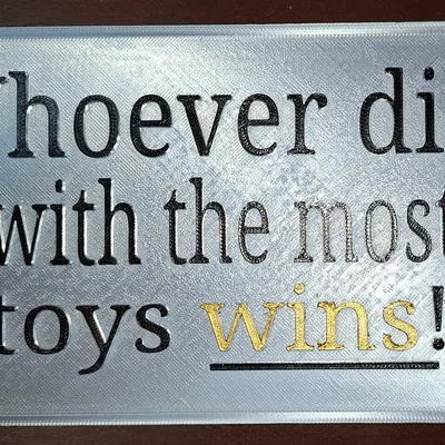 Ai chết mà có nhiều đồ chơi nhất thì thắng.