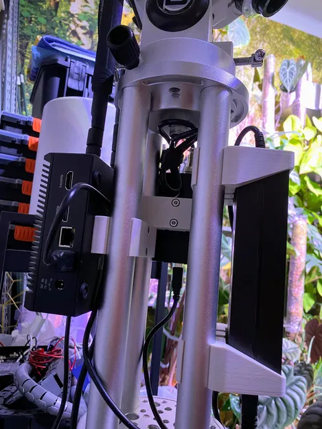 Hệ gá EQ5 Pier Extension: MINIX PC, 12V PSU, OnStep V5 Pro, chia nguồn, dẫn dây - Image 3