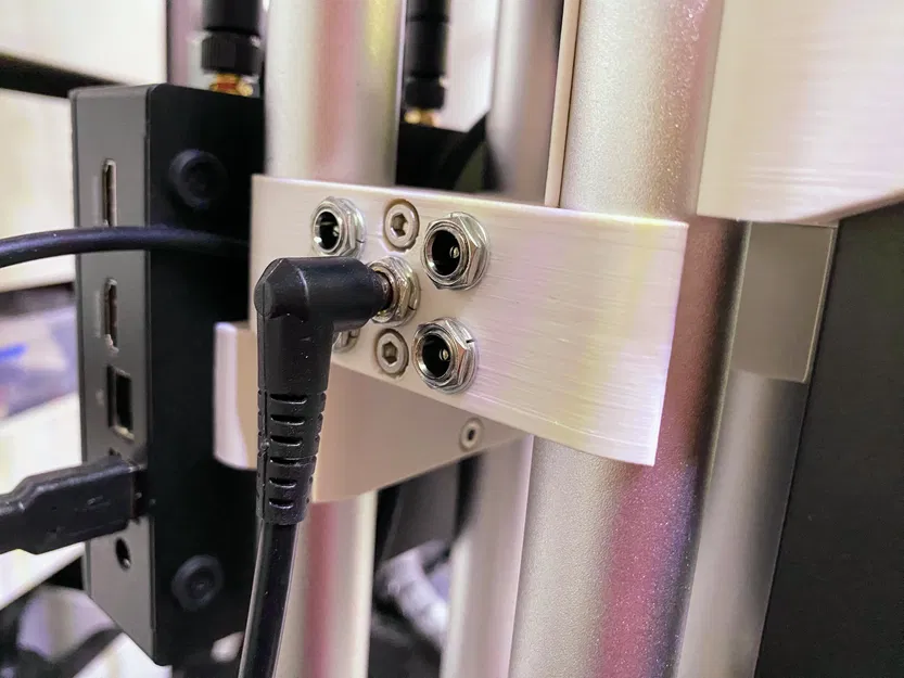 Hệ gá EQ5 Pier Extension: MINIX PC, 12V PSU, OnStep V5 Pro, chia nguồn, dẫn dây - Image 7