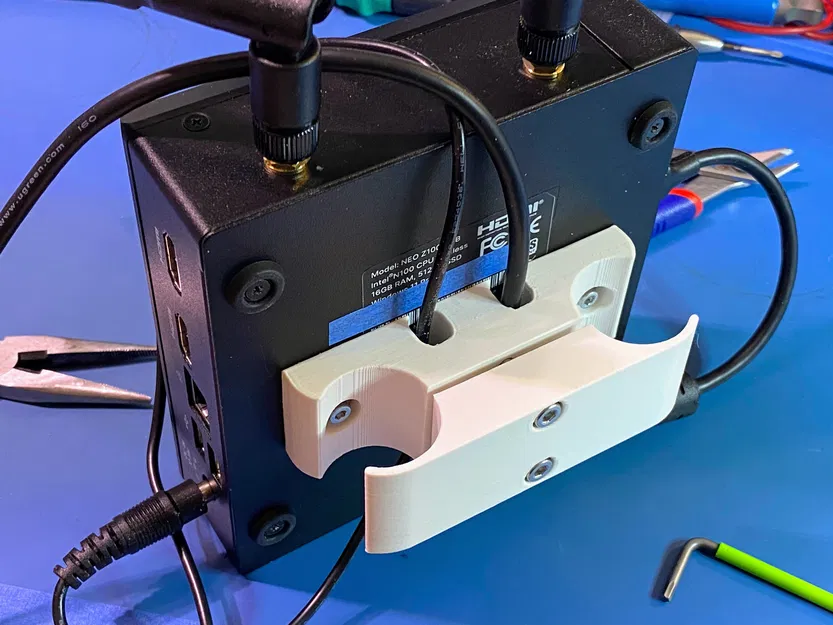 Hệ gá EQ5 Pier Extension: MINIX PC, 12V PSU, OnStep V5 Pro, chia nguồn, dẫn dây - Image 8