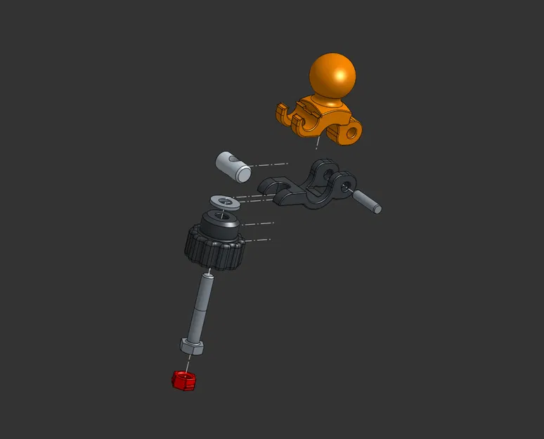 Clamp Ống Tháo Nhanh cho BAM Mount 24mm - Image 2