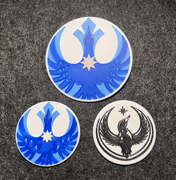 MN Rebel Alliance Buttons (Nút cài logo Rebel Alliance) - Image 1