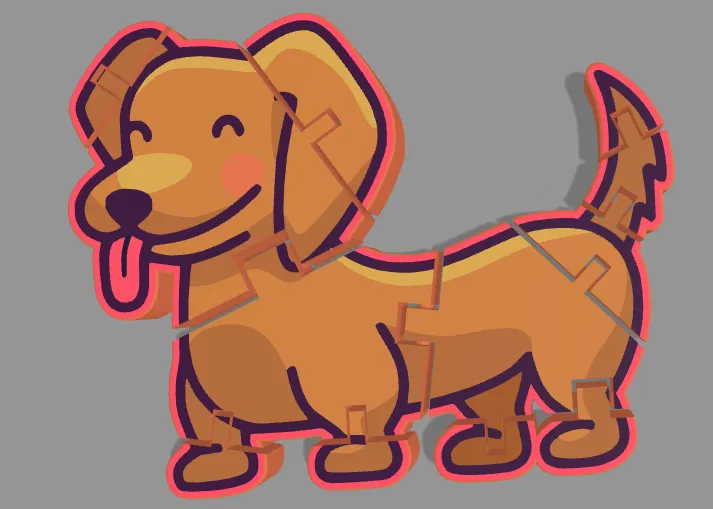 Flexi Dachshund – Chó lạp xưởng dẻo dễ thương - Image 1