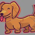Flexi Dachshund – Chó lạp xưởng dẻo dễ thương - Thumbnail 1