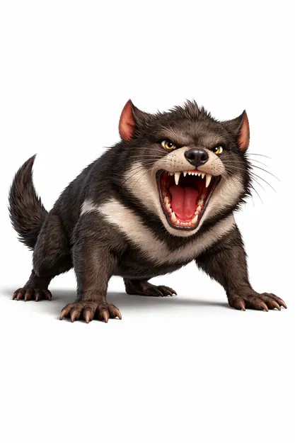 Tasmanian Devil (Quỷ Tasmania) – Mô hình hoạt hình đơn giản - Image 1