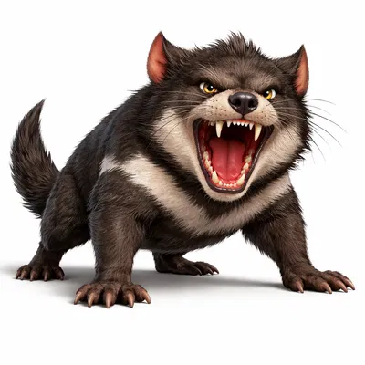 Tasmanian Devil (Quỷ Tasmania) – Mô hình hoạt hình đơn giản