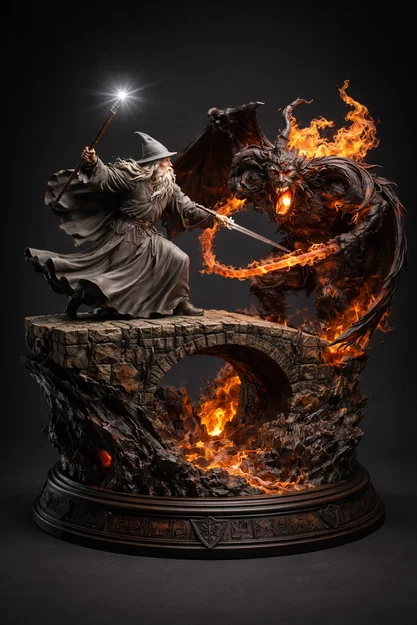 Gandalf vs Balrog - Image 1