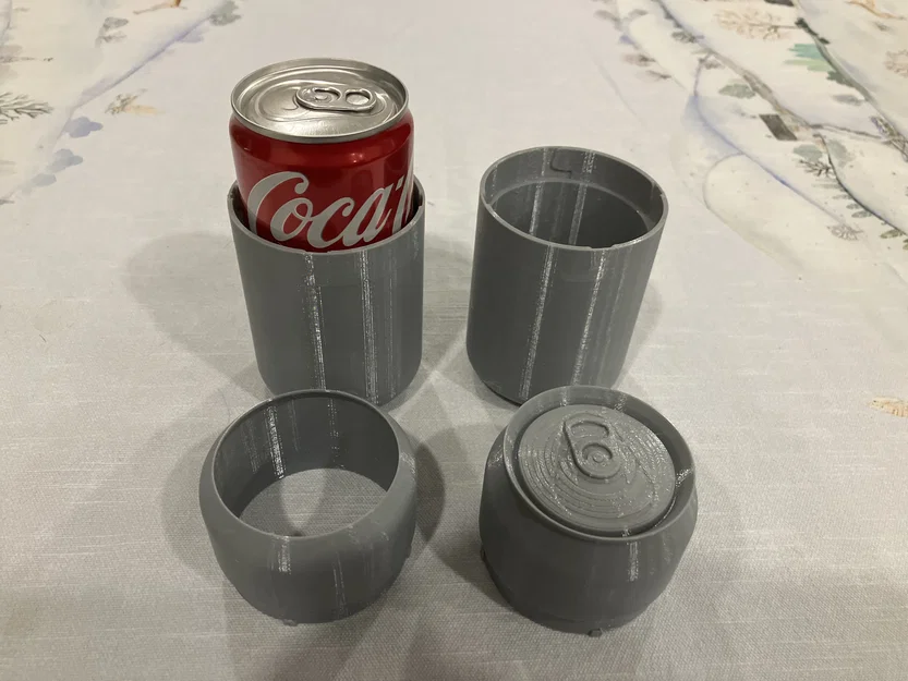 Lon Soda/Bia 2 Mảnh (Stash/Koozie) cho lon 7.5oz & 12oz - Image 1