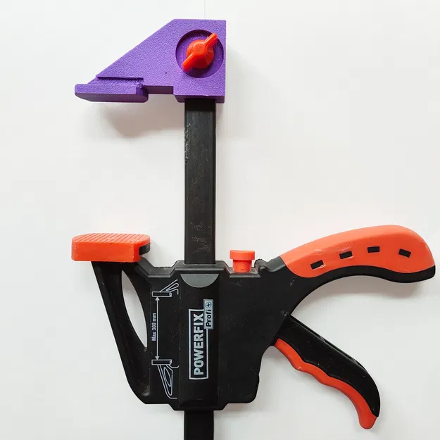 Ngàm (jaw) thay thế cho kẹp Lidl POWERFIX Profi+ (300mm) - Image 3