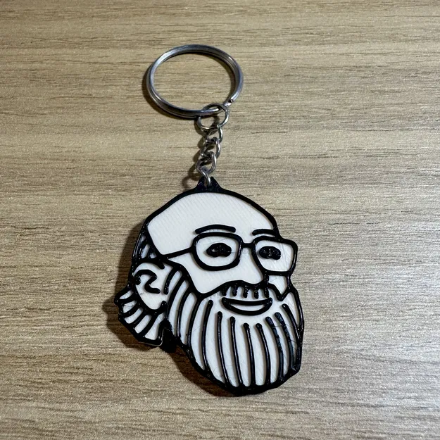 Móc Khóa Chân Dung Paulo Freire - Image 2