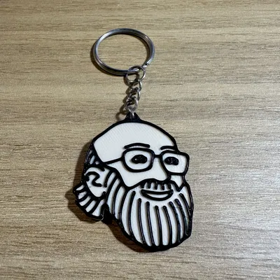 Móc Khóa Chân Dung Paulo Freire