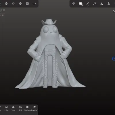 Ghost Cowboy có Chân lấy cảm hứng Fortnite