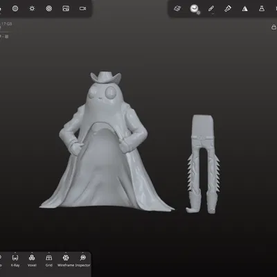 Ghost Cowboy có Chân lấy cảm hứng Fortnite