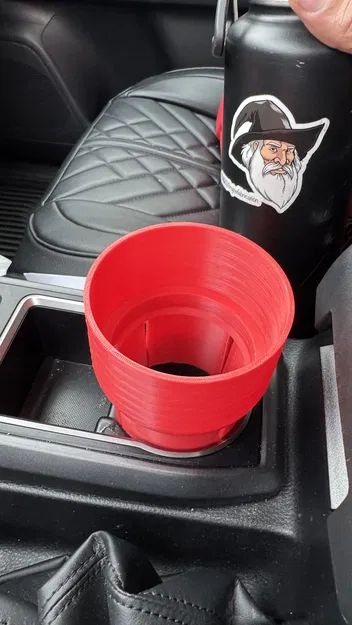cup_holder.step_PETG_4h59m – Ống mở rộng khay để ly cho Tacoma 3rd Gen - Image 1