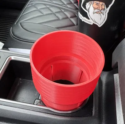 cup_holder.step_PETG_4h59m – Ống mở rộng khay để ly cho Tacoma 3rd Gen