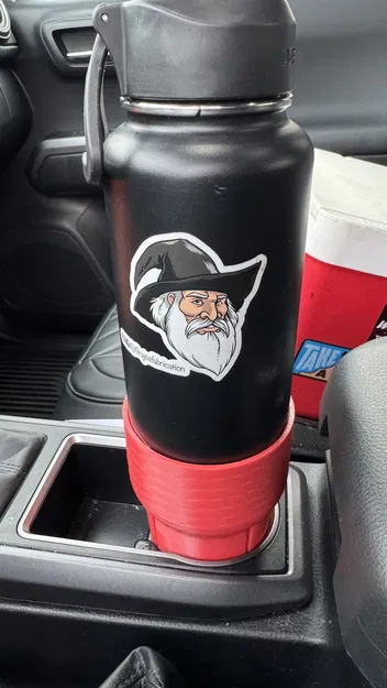 cup_holder.step_PETG_4h59m – Ống mở rộng khay để ly cho Tacoma 3rd Gen - Image 2