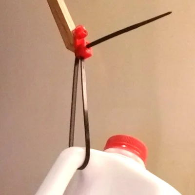 Móc treo dây rút (Zip Tie) có lỗ bắt vít, in TPU 5