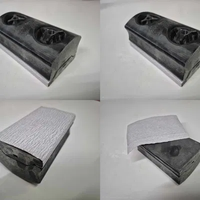 Khối chà nhám cho 1/4 tờ giấy nhám