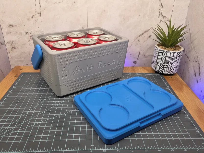 6-Pack Cooler | Half Rack - Cooler cầm tay in 3D cho 6 lon 12oz - Image 5