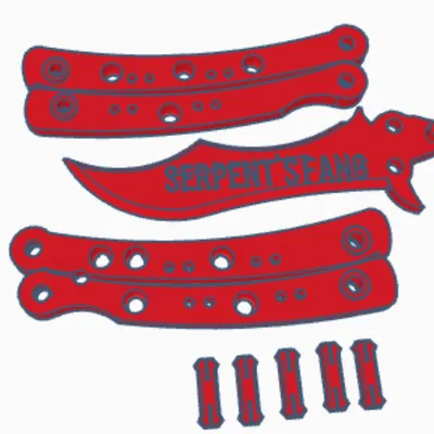 Serpant's Fang – Dao ngắn vui để cầm chơi (100% hợp pháp)