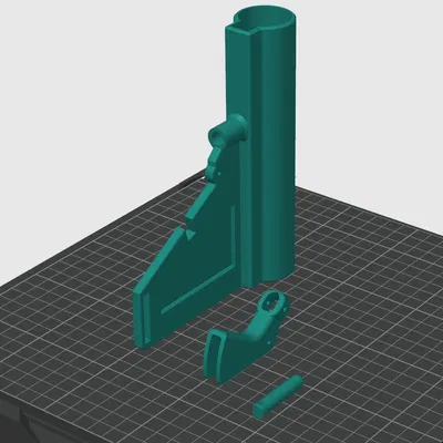 AR-15 Brace (Pistol Brace) chỉnh được cho ống carbine mil-spec
