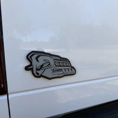 Huy hiệu 2026 Ram Protest Badge