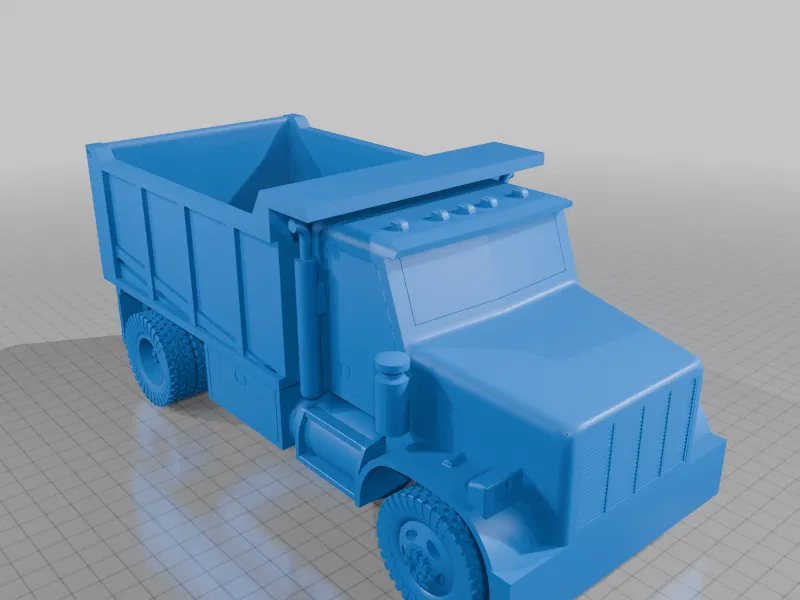 RC Dump Truck (Xe Ben Điều Khiển Từ Xa In 3D) - Image 9