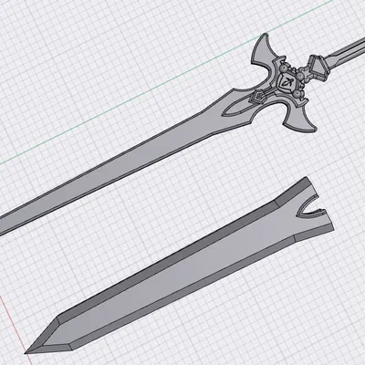 Sword Art Online Excalibur (cỡ thật)