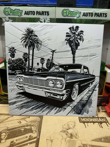 63 Impala (Impala 1963) – Mẫu trang trí in 3D - Image 1