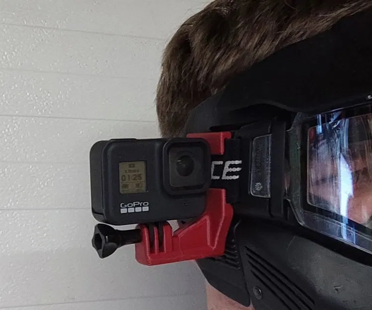 Ngàm gắn GoPro cho kính Paintball (Paintball Goggle GoPro Mount) - Image 2