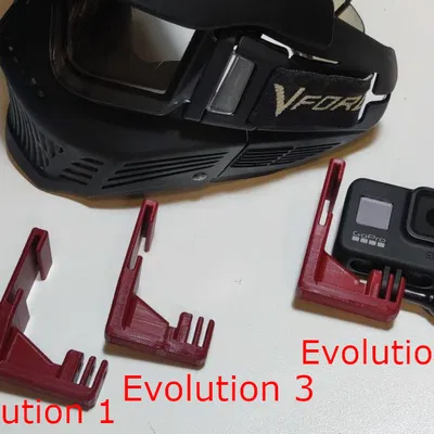 Ngàm gắn GoPro cho kính Paintball (Paintball Goggle GoPro Mount)