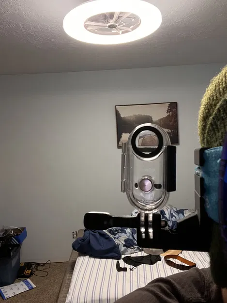 Ngàm GoPro gắn kính tuyết – dây 42mm | POV Ski & Snowboard - Image 1