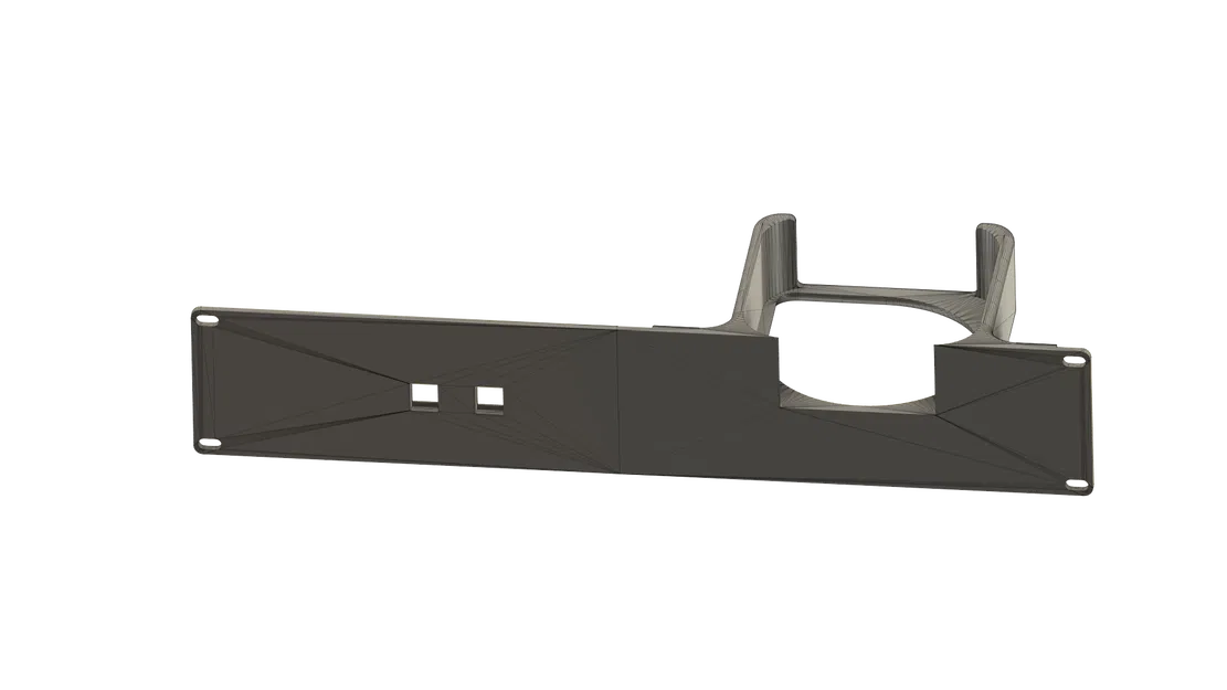 Giá đỡ rack 19-inch 2U cho Mac Mini M4 - Image 2