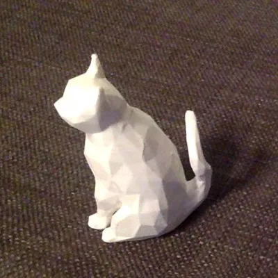 Mèo Low Poly