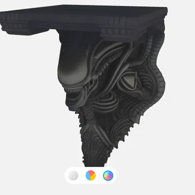 Pedestal Alien
