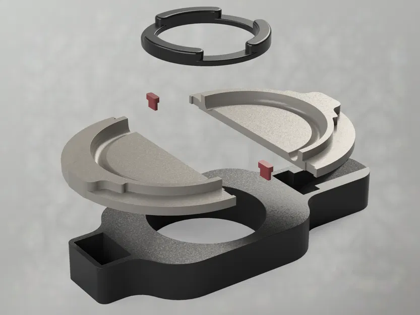 Khuôn Lót Ly Hiện Đại “Sleek Coaster Mold” - Image 5