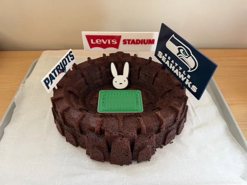 Đồ Trang Trí Bánh Important Football Game LX - Image 3