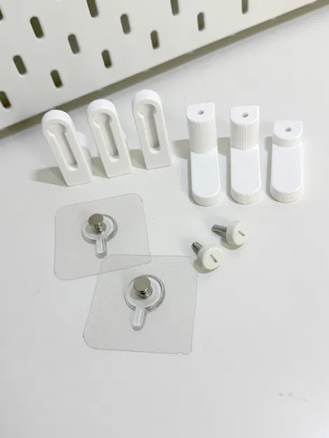 Bracket ổn định treo tường cho pegboard IKEA SKÅDIS - Image 1