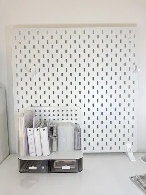 Bracket ổn định treo tường cho pegboard IKEA SKÅDIS - Image 5