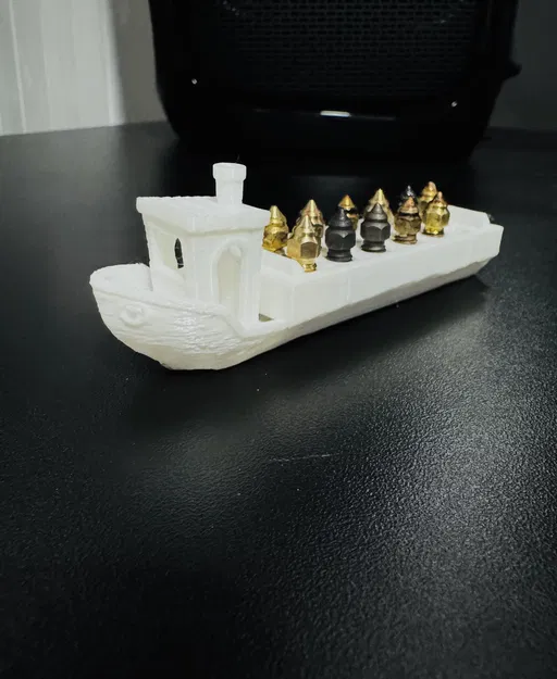 Benchy Cargoship Nozzle Holder - Khay giữ đầu nozzle - Image 1