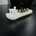 Benchy Cargoship Nozzle Holder - Khay giữ đầu nozzle - Thumbnail 1