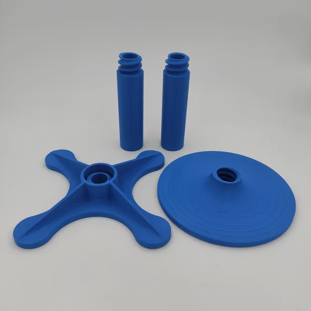 Bàn phụ Modular (Modular Side Table) in 3D không cần support - Image 2