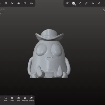 Plushie Ghost Cowboy Lấy Cảm Hứng Từ Fortnite