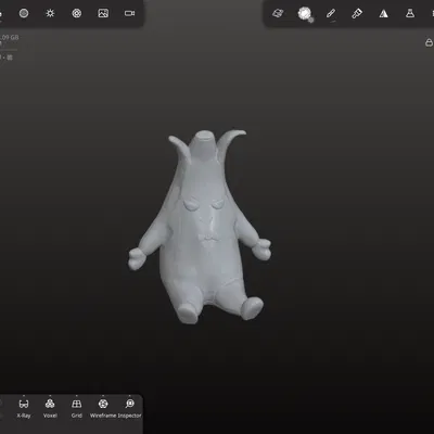 Plushie Peely lấy cảm hứng từ Fortnite (Fortnite Inspired Peely Plushie)