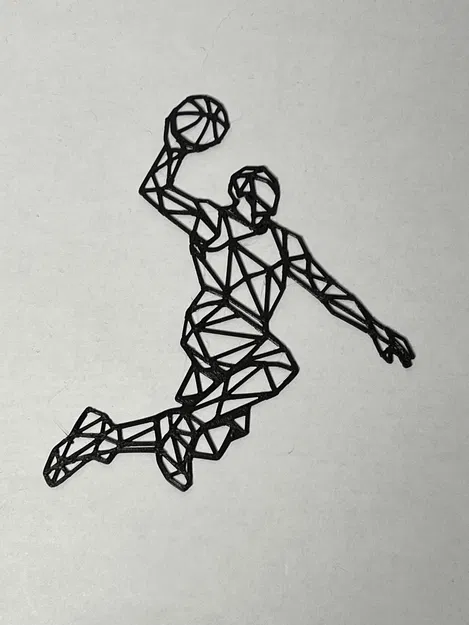 Tranh treo tường cầu thủ bóng rổ #1 - Image 1