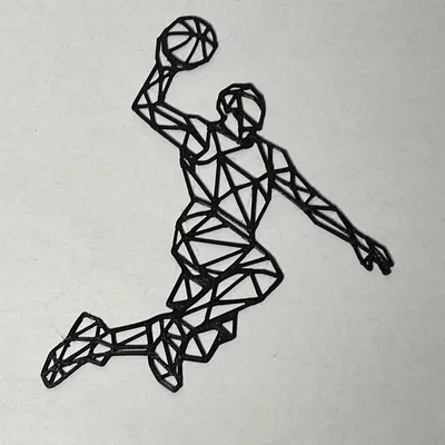 Tranh treo tường cầu thủ bóng rổ #1