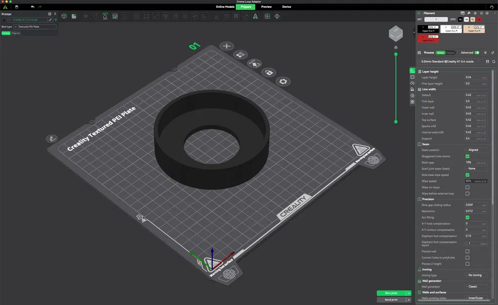Crema Loop Adapter v2 cho Fellow Opus - Image 2