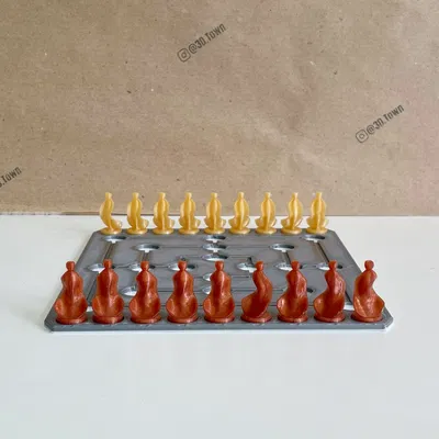 BOARD GAME - NINE MEN'S MORRIS - MOLINO