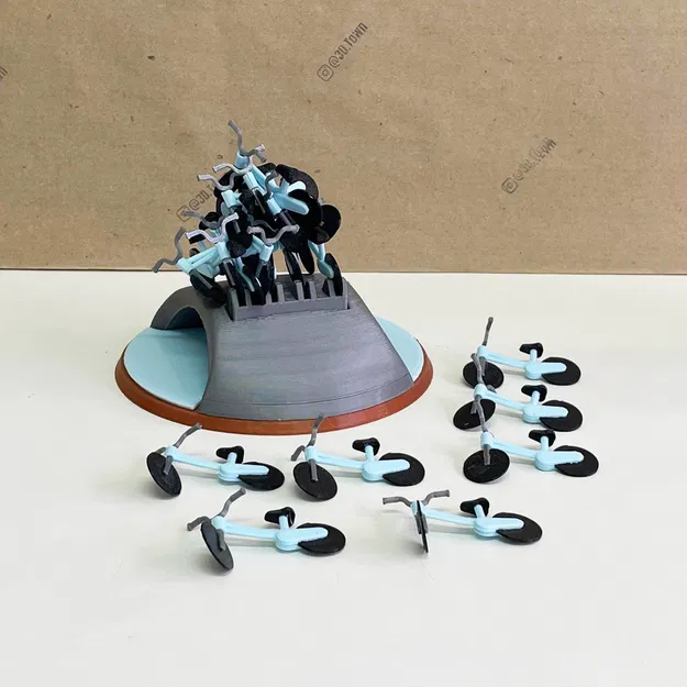 BOARD GAME - BICYCLE JENGA GAME - Image 3