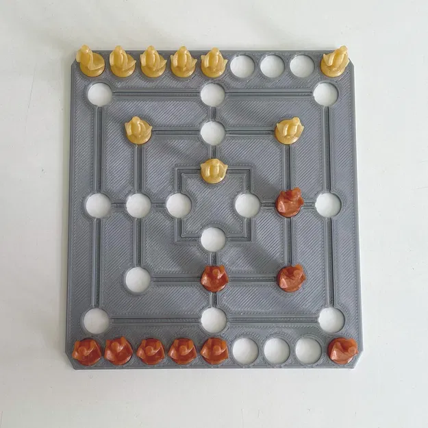 BOARD GAME - NINE MEN'S MORRIS - MOLINO - Image 3